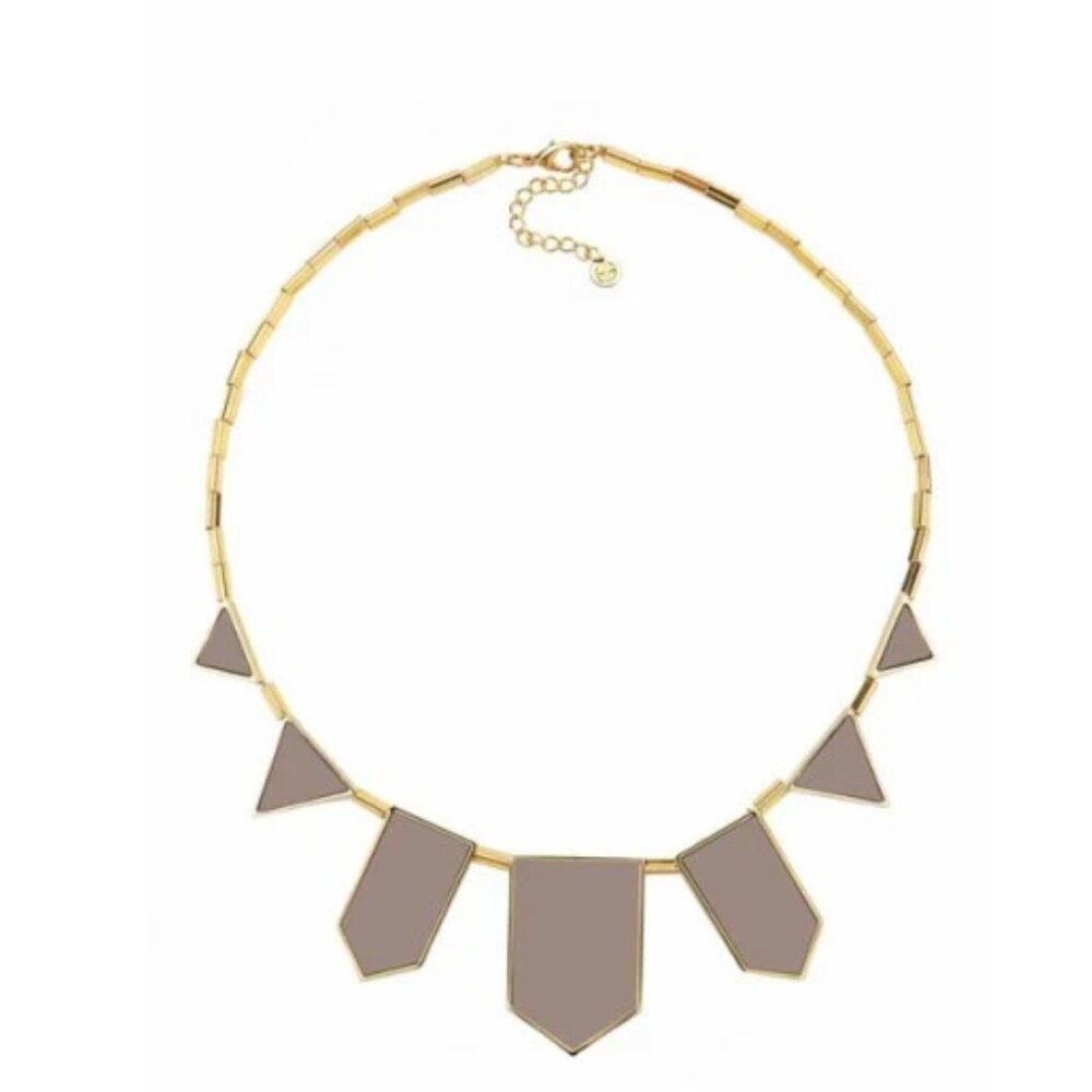 House of Harlow 1960 - 14KT Gold-Plated Khaki Leather Five Stations